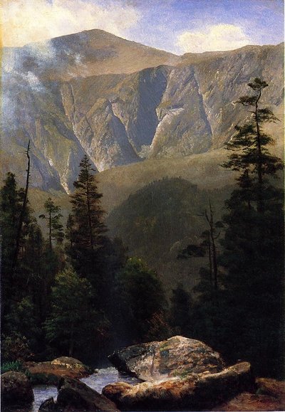 Gebirgslandschaft von Albert Bierstadt